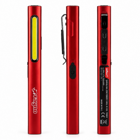 Alüminyum Kalem Led Fener 400 mAh 150-350 Lümen