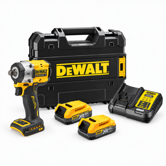 DeWalt Akülü Somun Sıkma Makinesi 18V 1.7Ah, Çift Akülü DCF921E2T