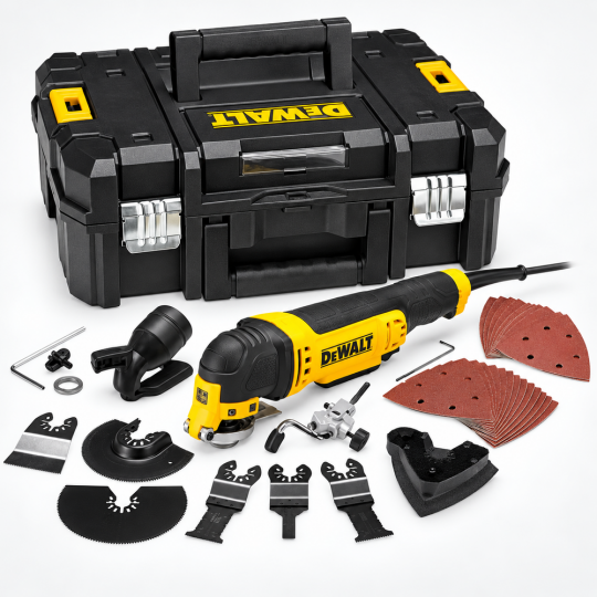DeWalt Çok Amaçlı Zımpara Ve Kesme Makinesi Zımparalama, Kesme Ve Raspalama DWE315KT-QS