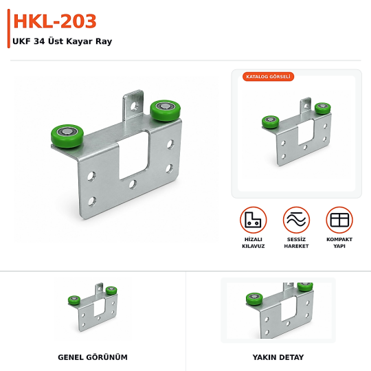 HKL-203 UKF 34 Üst Kayar Ray