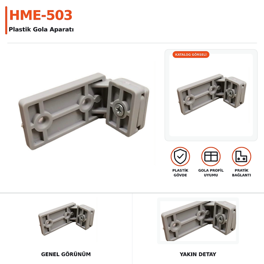 HME-503 Plastik Gola Aparatı
