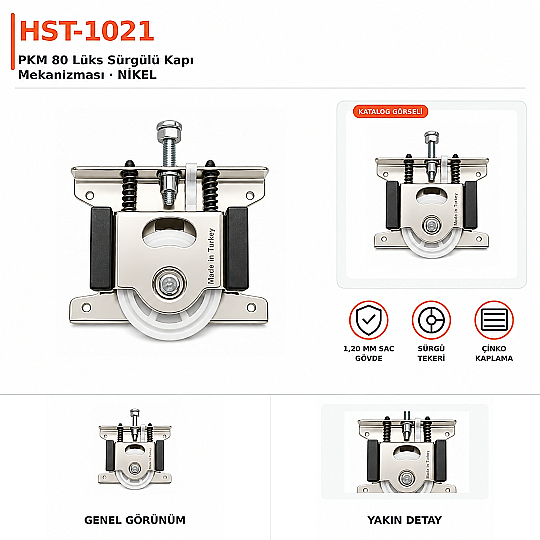 HST-102 PKM 80 Lüks Sürgülü Kapı Mekanizması