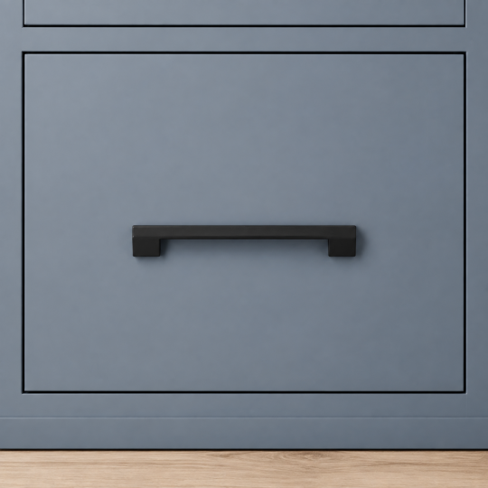 Kale Zamak Mobilya Kulpu Siyah 160 mm 1'li - 2