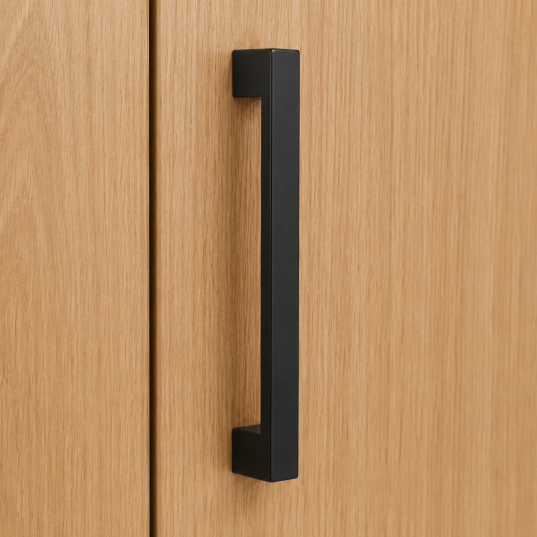 Kale Zamak Mobilya Kulpu Siyah 160 mm 1'li - 3