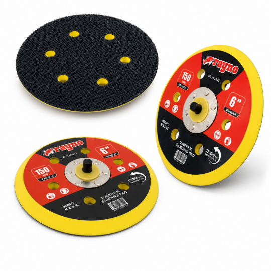 Orbital Cırtlı Zımparalama Pedi 150 mm (6 inch)