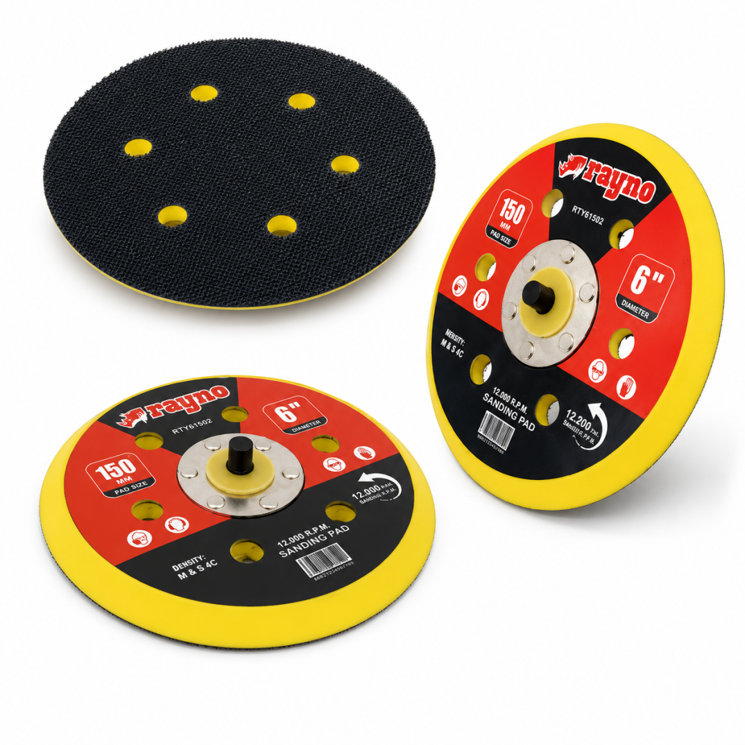 Orbital Cırtlı  Zımparalama Pedi 150 mm (6 inch) - 1
