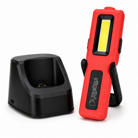 Şarj İstasyonlu Led Fener 2000 mAh 250-500 Lümen