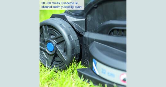 Scheppach BC-MP320-X-SET L Akülü Çim Biçme Makinesi - 6