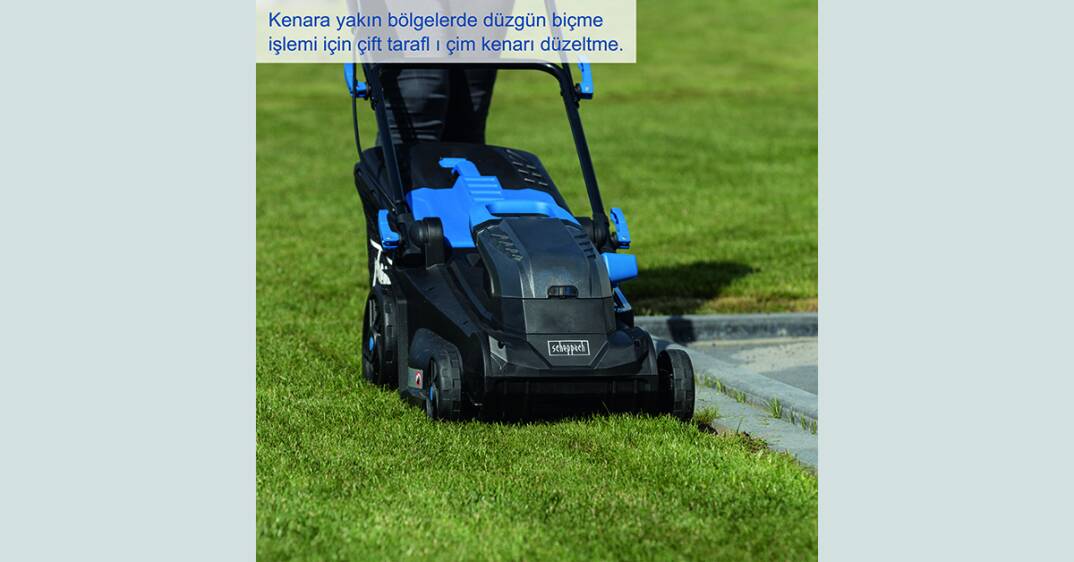 Scheppach BC-MP380-X-SET XL2 Akülü Çim Biçme Makinesi - 6