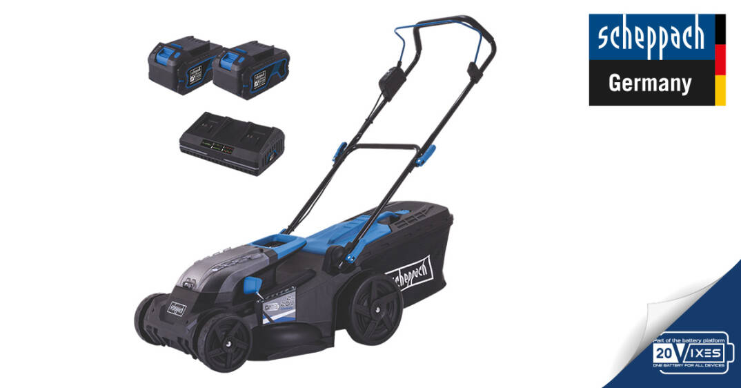 Scheppach BC-MP430-X-SET XL2 Akülü Çim Biçme Makinesi - 1