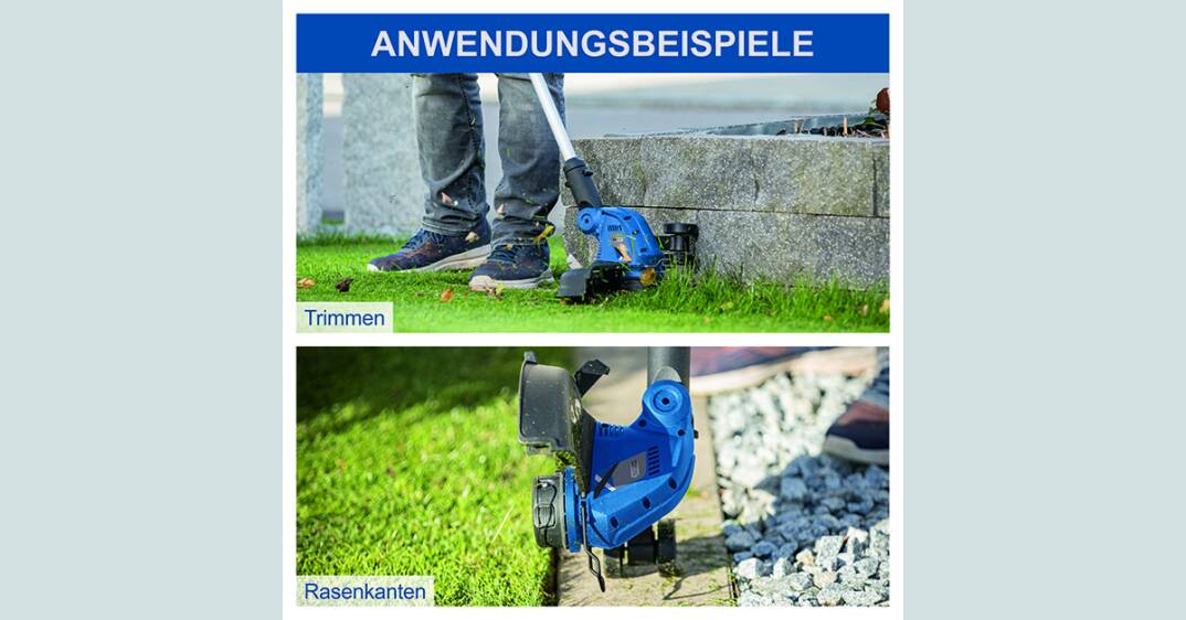 Scheppach C-LT300-X-SET S Akülü Tırpan - 3
