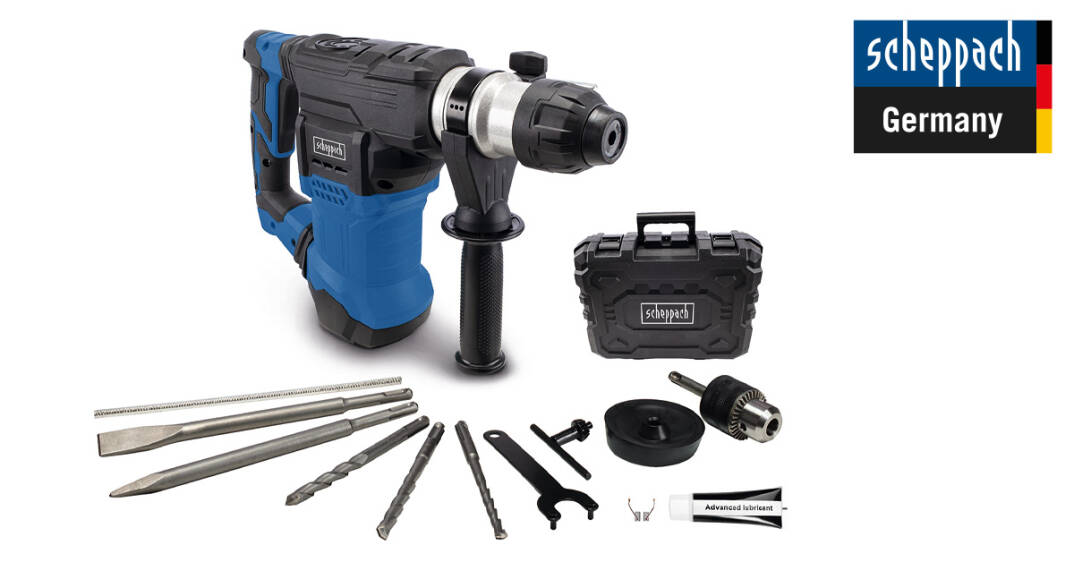 Scheppach DH1500 PLUS Elektrikli Kırıcı Delici Makinesi - 1