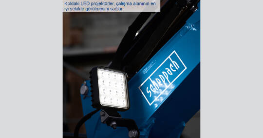 Scheppach EXC815 Mini Ekskavatör - 7
