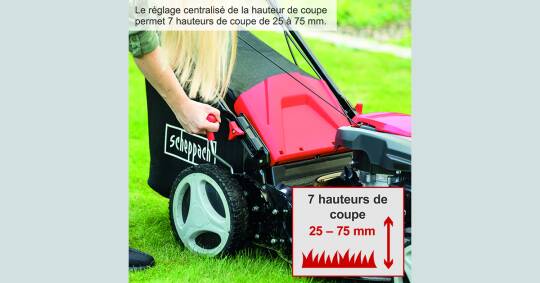 Scheppach MS173-51 Benzinli Çim Biçme Makinesi - 2