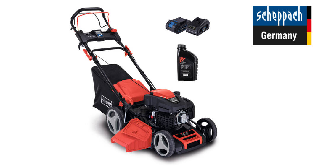 Scheppach MS225-53E Benzinli Çim Biçme Makinesi - 1