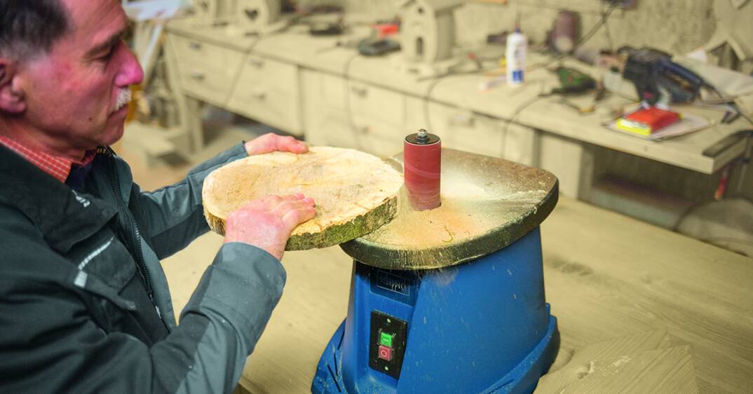 Scheppach OSM100 Salınımlı Silindirik Zımpara Makinesi - 2