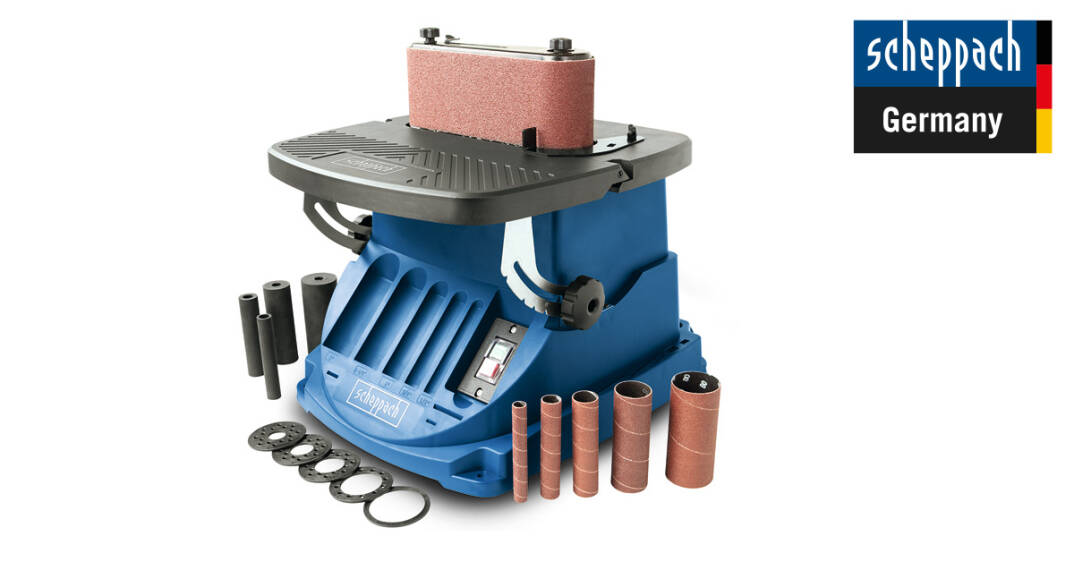 Scheppach OSM600 Salınımlı Silindirik Zımpara Makinesi - 1