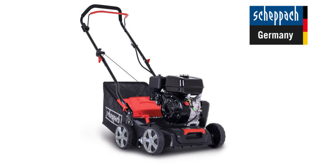 Scheppach SC55P Benzinli Çim Havalandırma Makinesi - 1