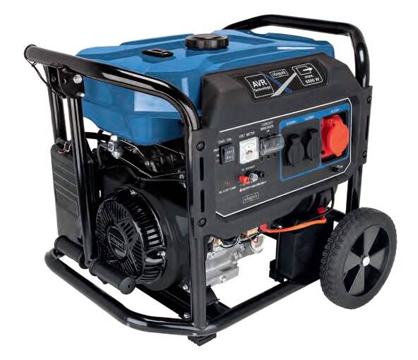 Scheppach SG7100X (7 kVA) 5.5 kW Benzinli Trifaze Jeneratör - 1