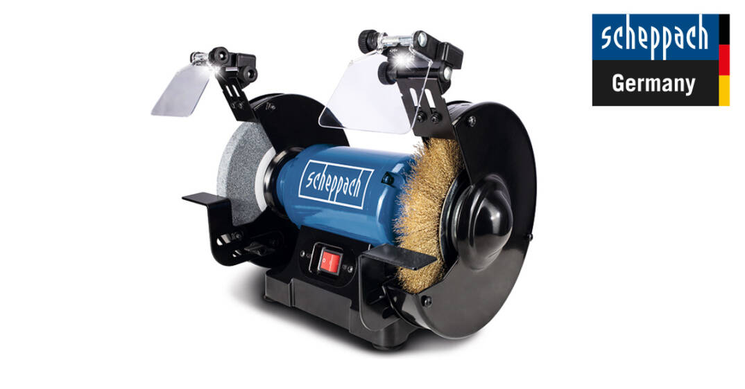 Scheppach SM200LB Tel Fırçalı Taş Motoru - 1