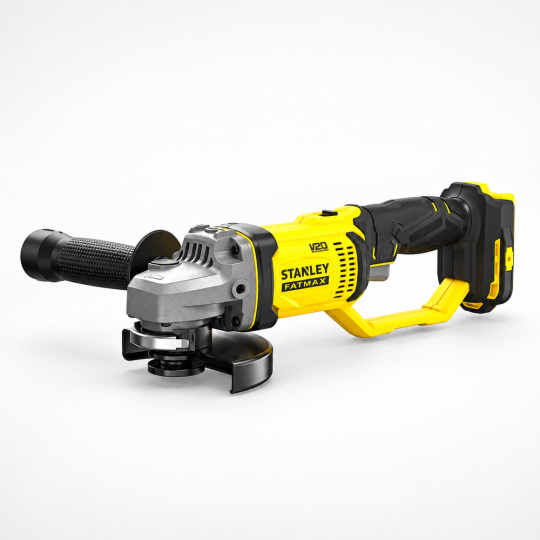 Stanley Fatmax Akülü Avuç Taşlama Makinesi 18V Li-Ion V20, 125 mm, Aküsüz SFMCG400B