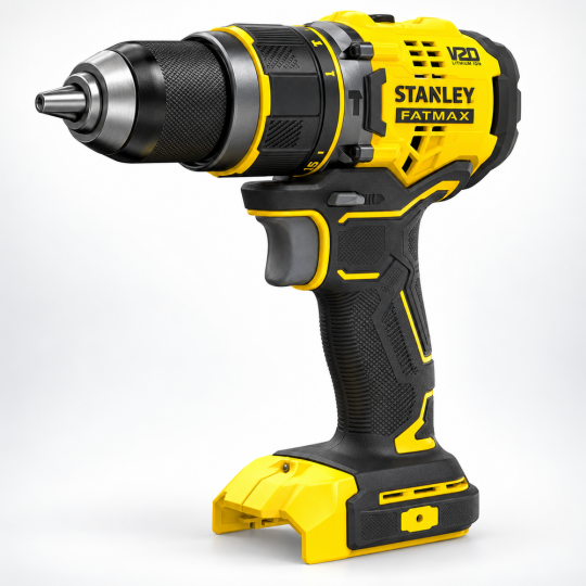 Stanley Fatmax Akülü Darbeli Matkap 18V Li-Ion V20, Kömürsüz, Aküsüz SBD715B