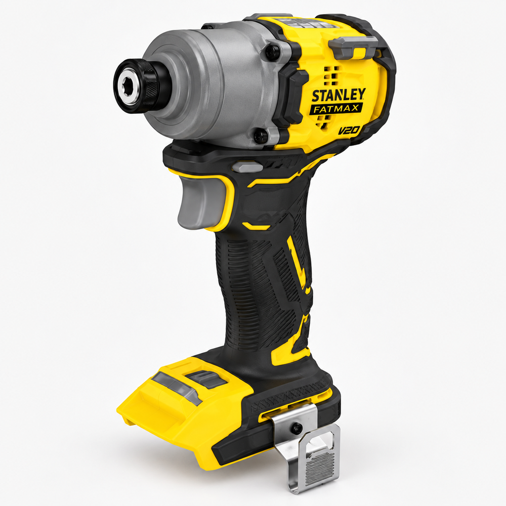 Stanley Fatmax Akülü Darbeli Vidalama 18V Li-Ion V20, Kömürsüz, Aküsüz SFMCF830B - 1