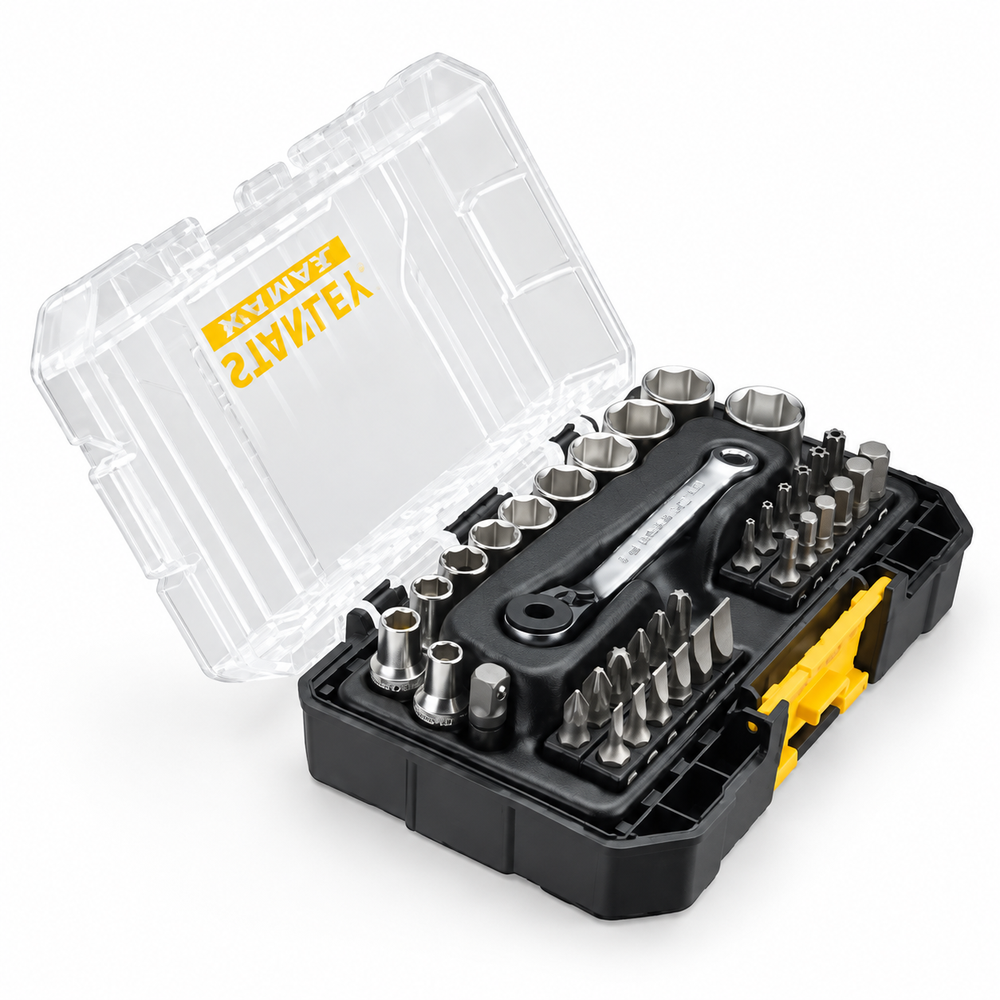 Stanley Fatmax Lokma Takımı 1/4 inç, Stack, 37 Parça FMMT19101 - 1