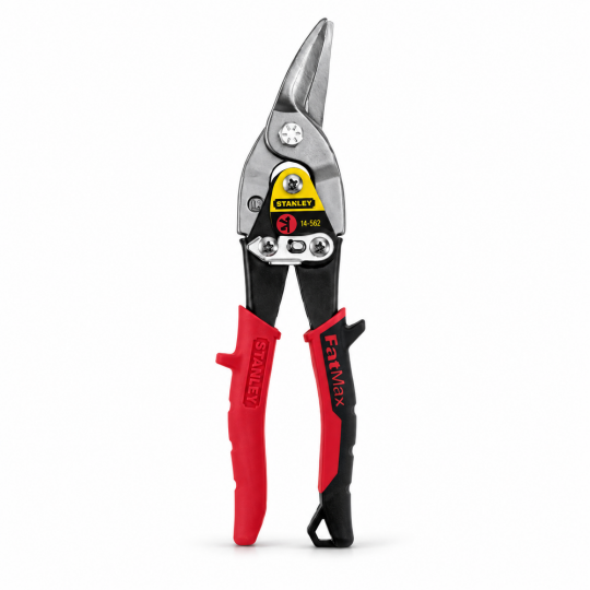 Stanley Kaportacı Makası 250 mm, Sol, Kırmızı 2-14-562