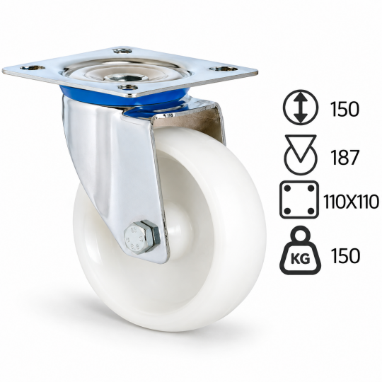 Yahya 3102 MHB 150 Çöp ve Konteyner Tekerleği