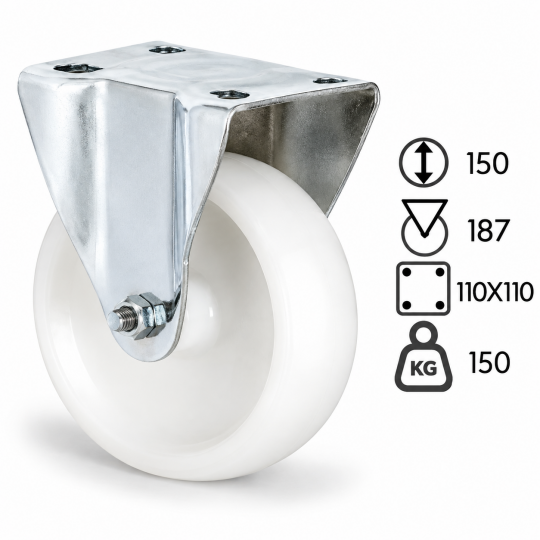 Yahya 3107 MHB 150 Çöp ve Konteyner Tekerleği