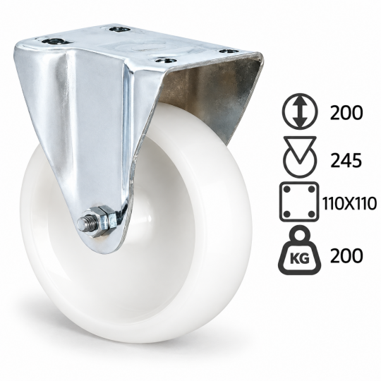 Yahya 3107 MHB 200 Çöp ve Konteyner Tekerleği