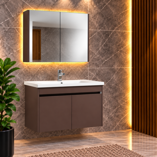 Yahya Bitter Serisi 65 Cm Banyo Seti