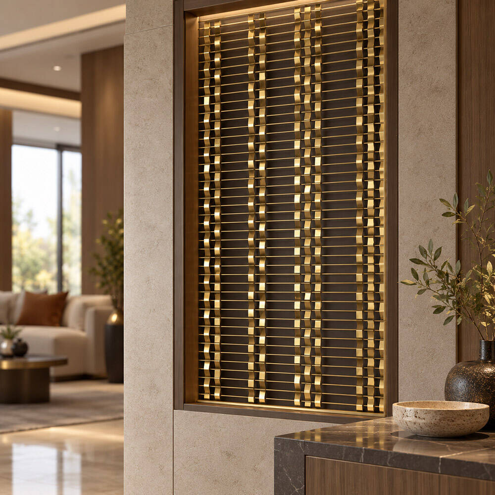 Yahya Decor 714 Slot Dekoratif Çelik Tel Örgü M2 - 2
