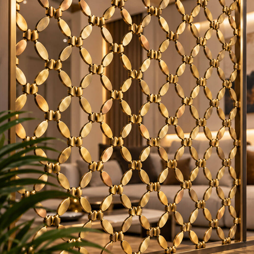 Yahya Decor Code Bodrum 12 X 12 Dekoratif Aisi 304 Paslanmaz Çelik Tel Örgü M2 - 2
