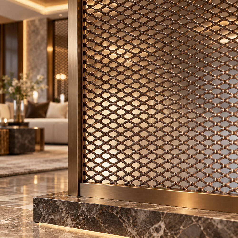 Yahya Decor Drop / Damla Dekoratif Aisi 304 Paslanmaz Çelik Tel Örgü M2 - 2