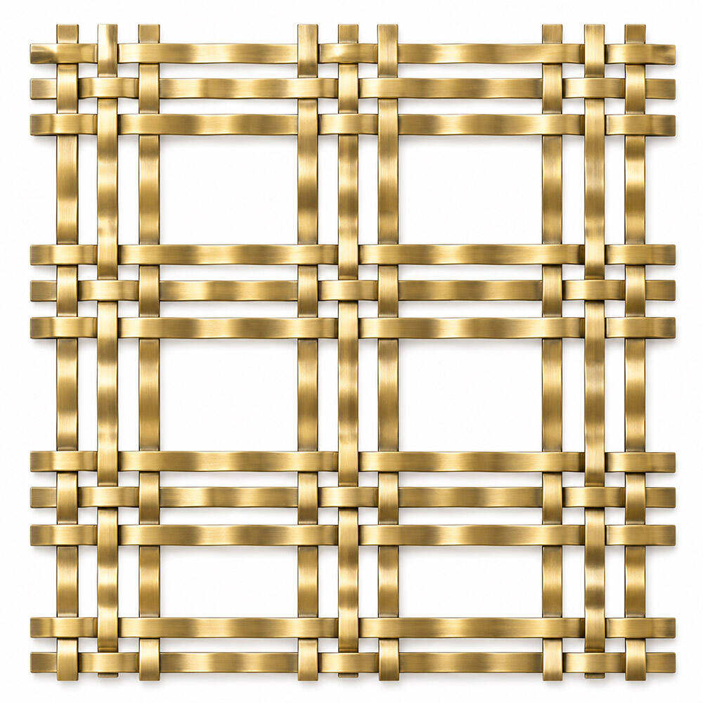 Yahya Decor Square Trio (Triplex) Dekoratif Demir Tel Örgü M2 - 1