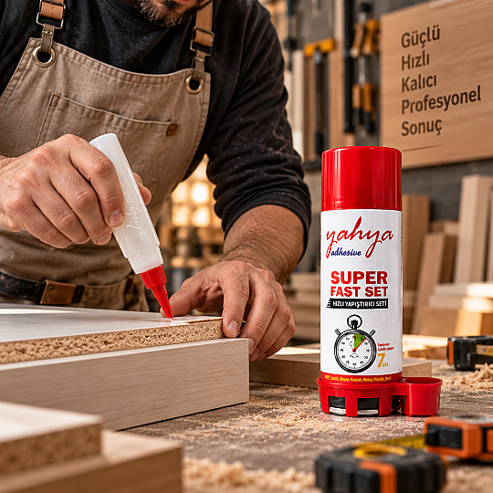 Yahya Hızlı Yapıştırıcı 400 ml Spray 100 ml Yapıştırıcı - 2