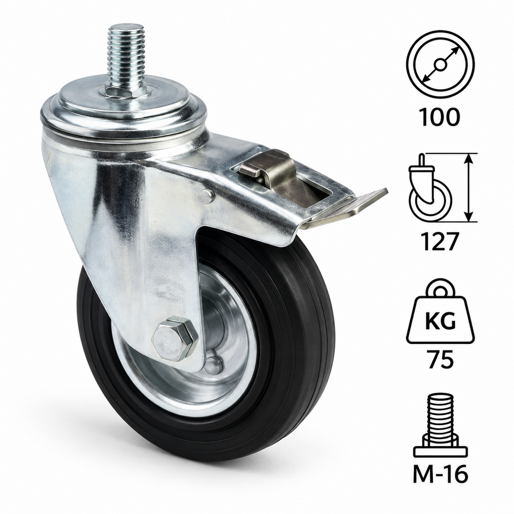 Yahya HSF 01 LS 100 Lastik Sanayi Tekerleği - 1