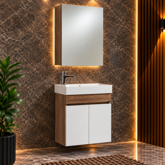 Yahya Riva Serisi 33x65 Cm Banyo Seti