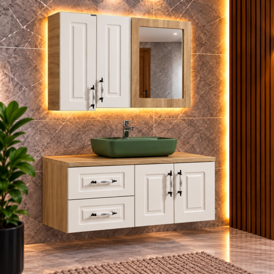 Yahya Stilla Serisi 100 Cm Banyo Seti