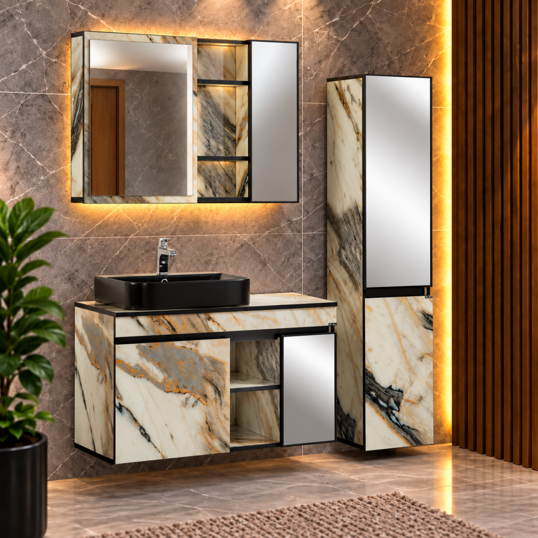 Yahya Wind Serisi 120 Cm Banyo Seti - 1