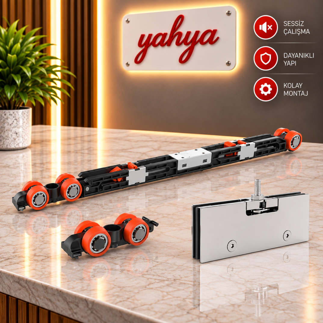 YHY 5100 Frenli Cam Kapı Mekanizması - 1